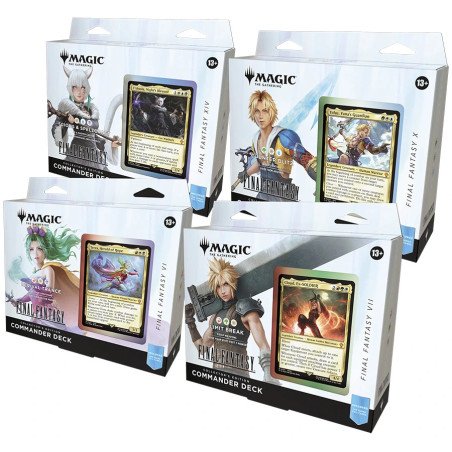 [ENGLISH] Magic The Gathering: Final Fantasy Collector's Commander Deck Pack