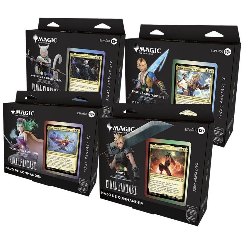 [PREORDER] [SPANISH] Magic The Gathering: Final Fantasy Commander Deck Pack