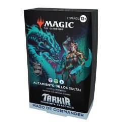 [SPANISH] Magic the Gathering Tarkir: Dragonstorm Commander Pack (5)