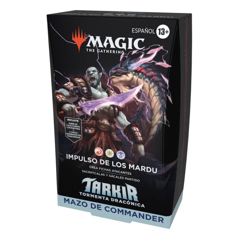 [SPANISH] Magic the Gathering Tarkir: Dragon Storm Mardu Surge Commander Deck