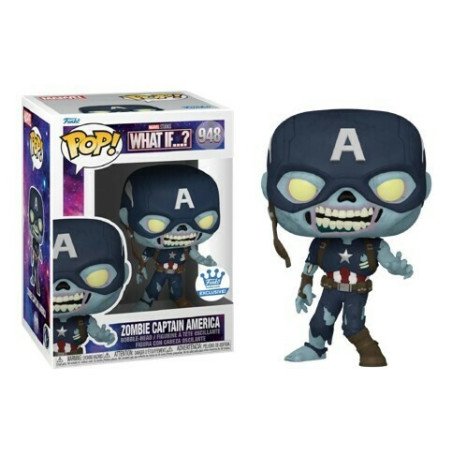 Marvel Studios What if…? POP! Zombie Captain America Funko Exclusive