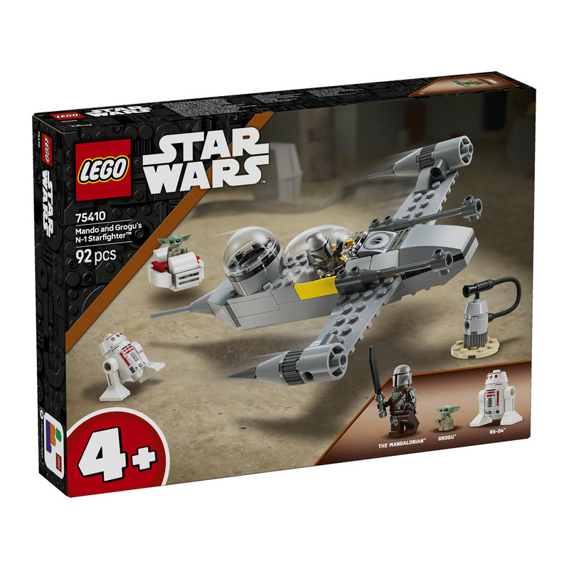 LEGO Star Wars 75410 Mando and Grogu's N-1 Starfighter LEGO Star Wars 75410 Mando and Grogu's N-1 Starfighter