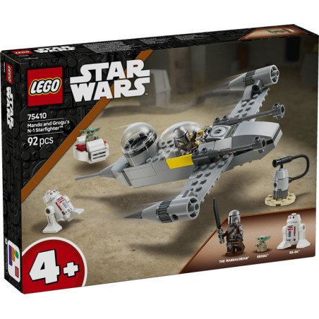 LEGO Star Wars 75410 Caza Estelar N-1 de Mando y Grogu