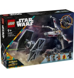 LEGO Star Wars 75393 Caza TIE y Ala-X Fusionados