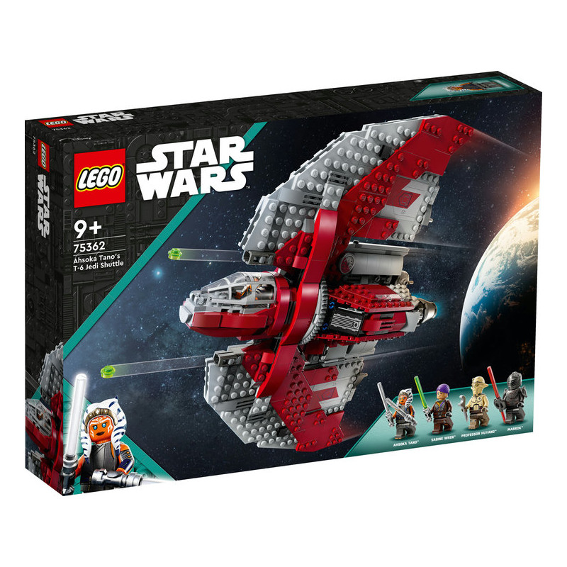 LEGO Star Wars 75362 Lanzadera Jedi T-6 de Ahsoka Tano LEGO Star Wars 75362 Lanzadera Jedi T-6 de Ahsoka Tano
