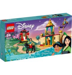 LEGO Disney 43208 Aventura de Jasmine y Mulán