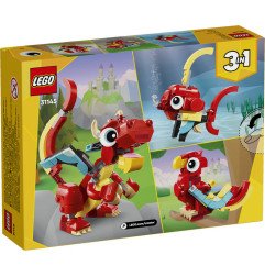 LEGO 31145 Dragón Rojo