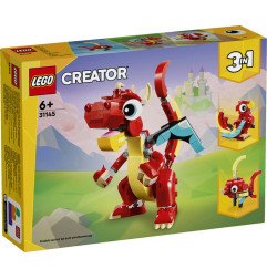 LEGO 31145 Dragón Rojo