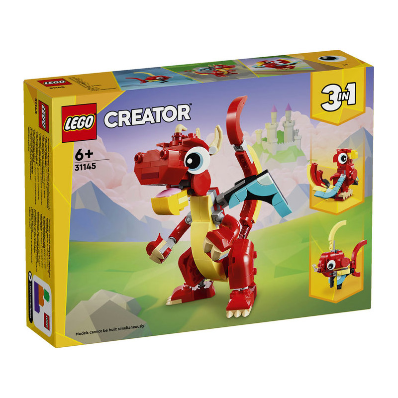 LEGO Creator 31145 Dragón Rojo