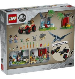 LEGO Jurassic World 76963 Baby Dinosaur Rescue Center