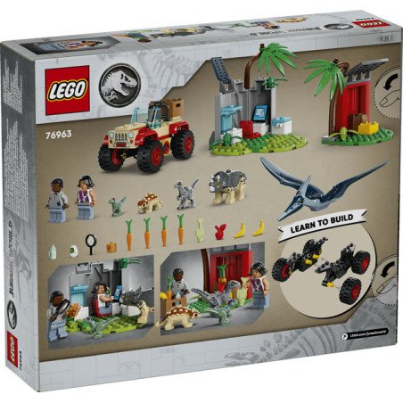 LEGO Jurassic World 76963 Baby Dinosaur Rescue Center