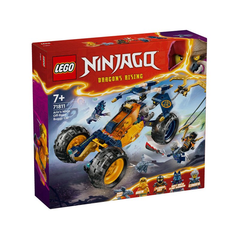 LEGO NINJAGO 71811 Arin's Ninja Off-Road Buggy Car