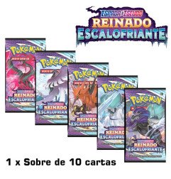 [SPANISH] Pokémon TCG Sword and Shield Chilling Reign Booster