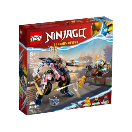 LEGO NINJAGO 71792 Moto de Carreras Transformable en Meca de Sora