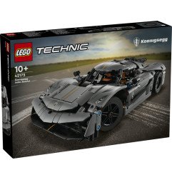 LEGO Technic 42173 Hipercoche Koenigsegg Jesko Absolut Gris