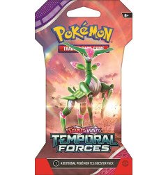 [INGLÉS] Pokémon TCG Escarlata y Púrpura Temporal Forces Sobre Emblistado