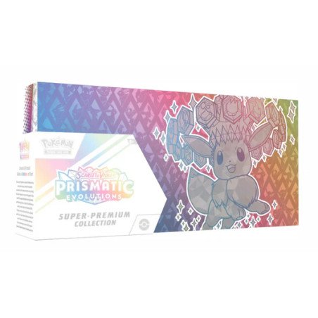 [ESPAÑOL] Pokémon TCG: Escarlata y Púrpura 8.5 - Evoluciones Prismáticas - Colección Super-Premium