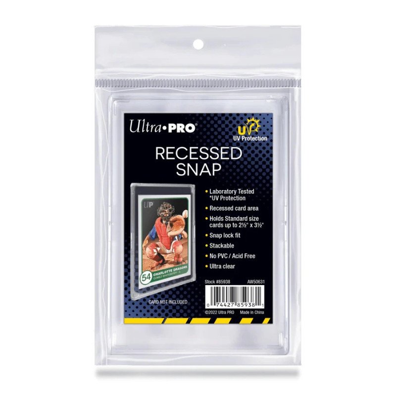 Ultimate Pro UV Recessed Snap Card Holder