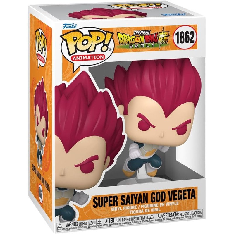 Dragon Ball Super: Broly POP! Animation Vinyl Figurine SSG Vegeta 1862