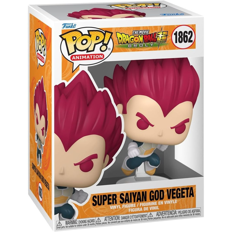 Dragon Ball Super: Broly POP! Animation Vinyl Figurine SSG Vegeta 1862 Dragon Ball Super: Broly POP! Animation Vinyl Figurine SSG Vegeta 1862