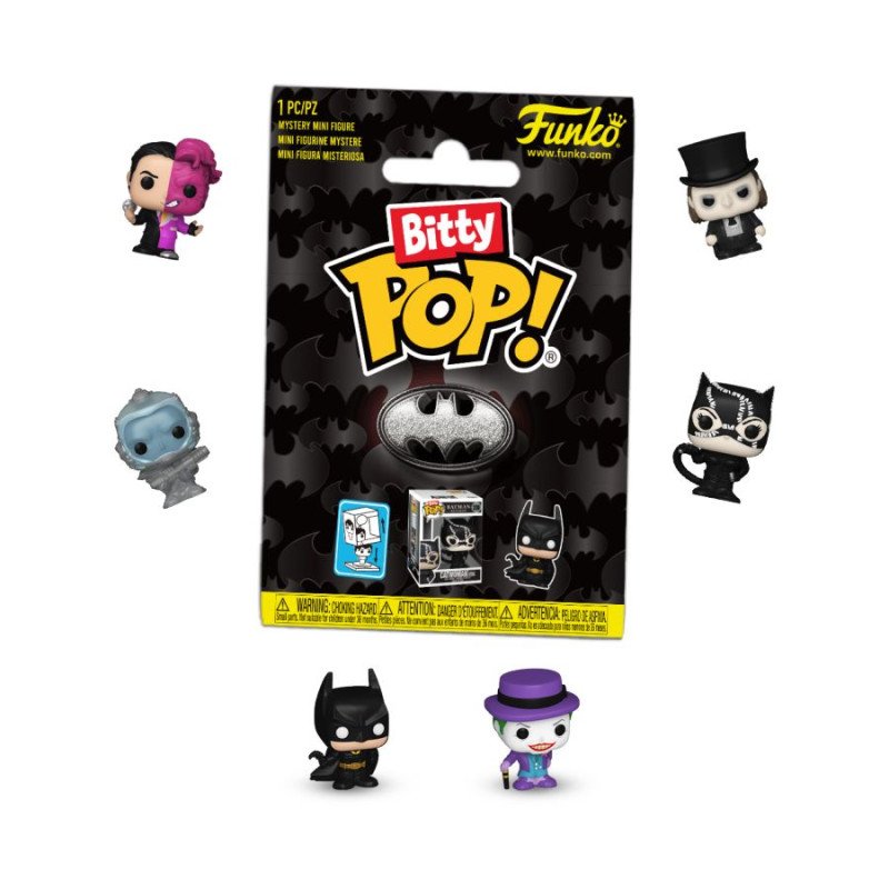 Batman 85th Anniversary Bitty POP! Vinyl PDQ Random Figure