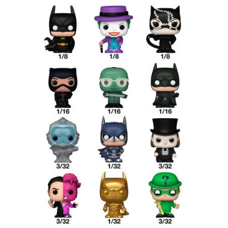 Batman 85th Anniversary Bitty POP! Vinyl PDQ Aleatorio