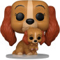 La dama y el vagabundo Figura POP! Disney Vinyl Lady con cachorro 1553 La dama y el vagabundo Figura POP! Disney Vinyl Lady con cachorro 1553