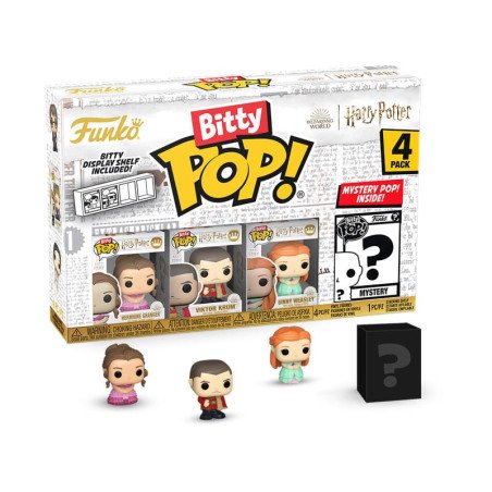 Harry Potter y el cáliz de fuego Pack de 4 Figuras Bitty POP! Vinyl Hermione