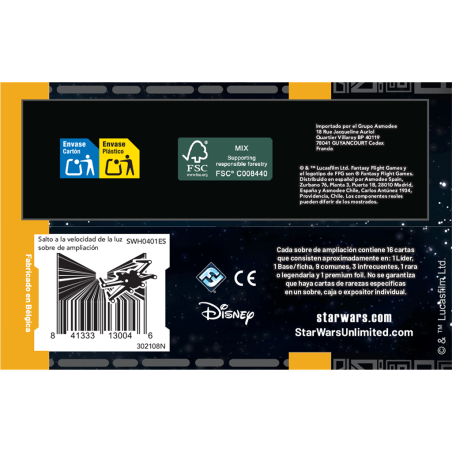 [INGLÉS] SWU: Salto a la velocidad de la luz Edición Carbonite Sobre