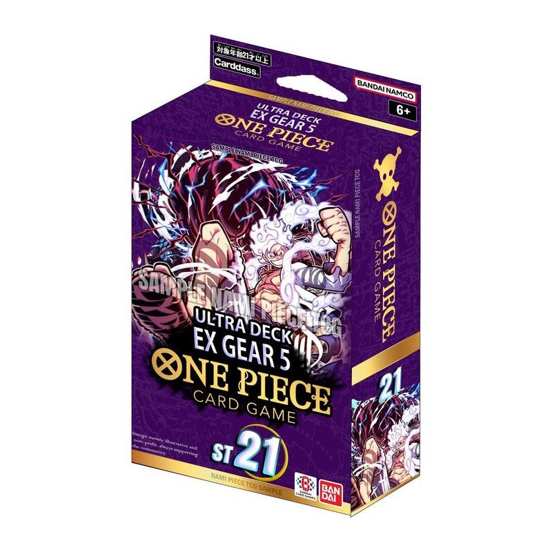 [INGLÉS] One Piece Card Game Starter Deck EX Gear5 [ST21] x6