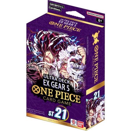 [ENGLISH] One Piece Card Game Starter Deck EX Gear5 [ST21] x6