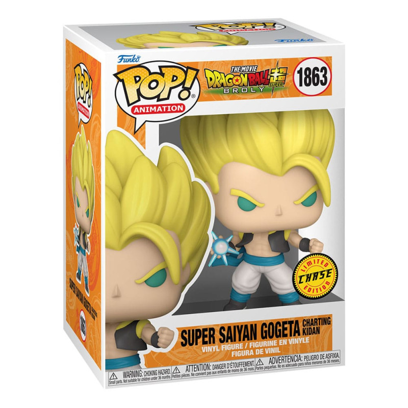 Dragon Ball Super: Broly POP! Animation Vinyl Figura Gogeta 1863 CHASE Dragon Ball Super: Broly POP! Animation Vinyl Figura Gogeta 1863 CHASE