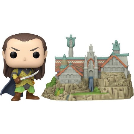 The Lord Of The Rings POP! Town Vinyl Figure Elrond & Rivendell 1747