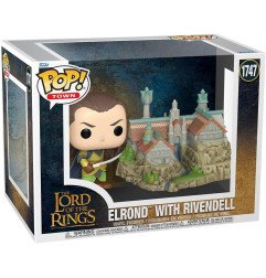 El Señor de los Anillos POP! Town Vinyl Figura Elrond & Rivendell 1747