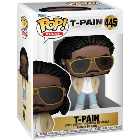 T-Pain POP! Rocks Vinyl Figura T-Pain (Rappa Ternt Sanga)