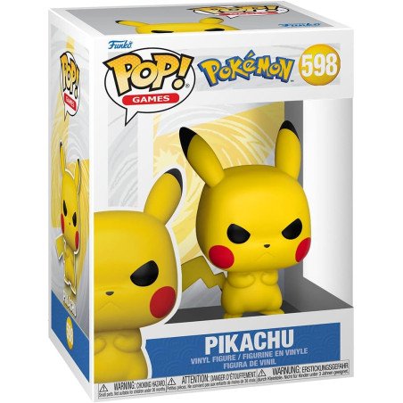 Figura de Vinilo Pokémon POP! Games Pikachu 598 Altura 10 Cm