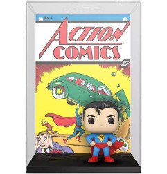 DC POP! Comic Cover Vinyl Figura Superman 10cm