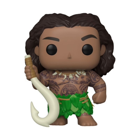 Moana 2 Figura POP! & Buddy Vinyl Maui with Fish Hook