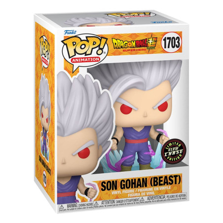 Dragon Ball Super: Super Hero POP! Animation Vinyl Figuren Gohan UI Chase