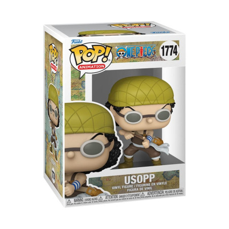 One Piece POP! Animation Vinyl Figuren Usopp (Refresh)
