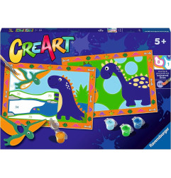 Ravensburger Creart Serie Junior: Dinosaurios