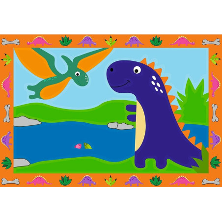 Ravensburger Creart Serie Junior: Dinosaurios