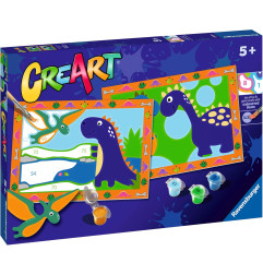 Ravensburger Creart Serie Junior: Dinosaurios