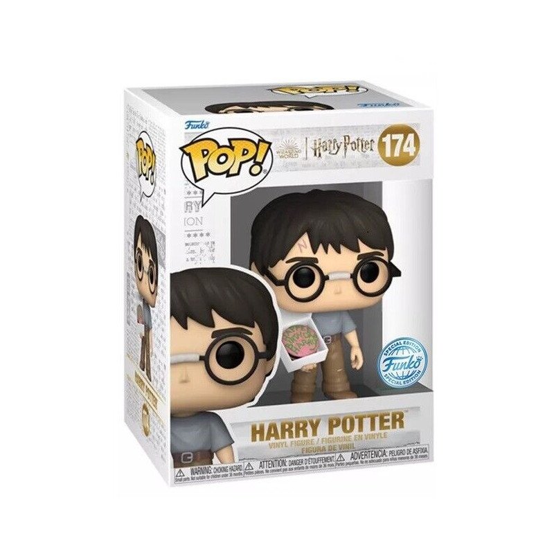 Harry Potter Figura POP! Movies Vinyl Birthday Harry w/ Cake Exclusive Edition Harry Potter Figura POP! Movies Vinyl Birthday Harry w/ Cake Exclusive Edition