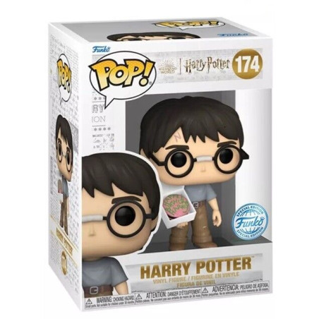 Harry Potter Figura POP! Movies Vinyl Birthday Harry w/ Cake Exclusive Edition