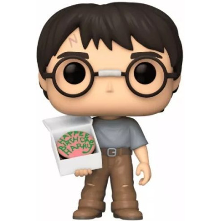 Harry Potter Figura POP! Movies Vinyl Birthday Harry w/ Cake Exclusive Edition