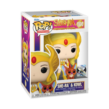 Masters of The Universe Figura POP! & Buddy She-Ra w/Kowl