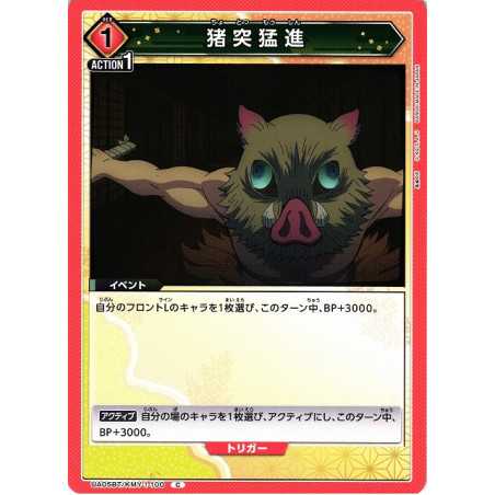 UA05BT/KMY-1-100 C 猪突猛進